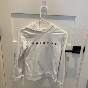 White friends hoodie